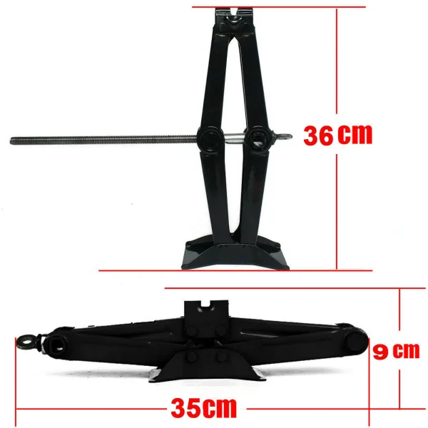 Lug Wrench Set Spare Tire Tool Kit for 2004-2014 Ford F-150, Spare Tire Lug Wrench Tool Jack 2T Scissor Jack Lifting Jack - Image 6
