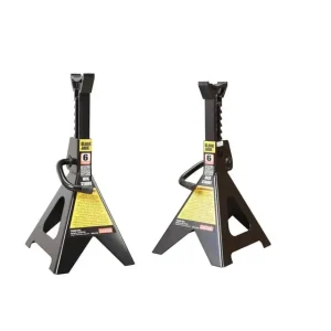 6 Ton Jack Stands Pair Black - T46002W