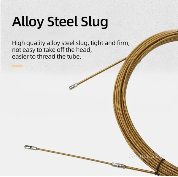 Wire Lead Threading Device Tool Wire Puller with Pulley Threading Cable Retractable Aid Wall and Electrical Conduit 20M 30M - Image 5