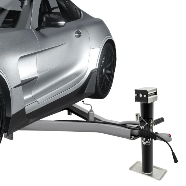 Wagenheber mit manueller Handpumpe Anhangerheber Profilwagenheber fur Wohnwagen