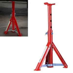 Folding telescopic jack security bracket Auto repair tools 2 Tons 25~36cm 3 Tons 27~45cm Height increasing Tool
