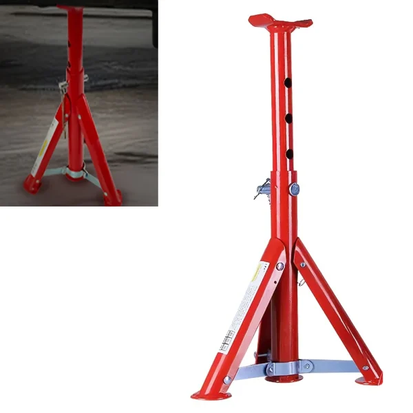 Folding telescopic jack security bracket Auto repair tools 2 Tons 25~36cm 3 Tons 27~45cm Height increasing Tool