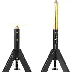 2 Pack RV Supports Stabilizer Jacks, 3 Ton Stabilizer Jack Stand, Heavy Duty Rv Stabilizer Jacks Stands from 16" to 30", Camper